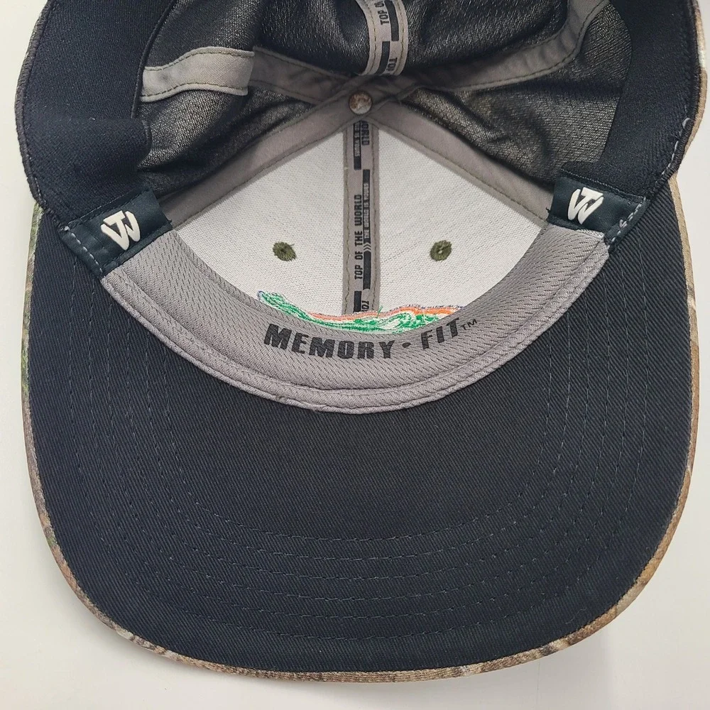 Florida Gators Hat Fitted (Seems M-L) Top of the World Camo Brown Green NCAA Men